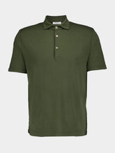 Boglioli Military Green Polo Shirt