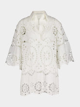 Zimmermann Lexi Eyelet Embroidered Tunic