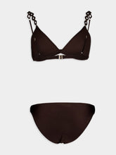 Zimmermann August Diamond Trim Chic Brown Bikini Set