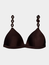 Zimmermann August Diamond Trim Chic Brown Bikini Set