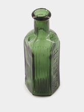 All Origine Ribbed Green Miniature Glass Bottle
