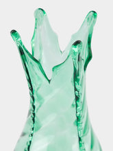 All Origine Green Decorative Glass Vase