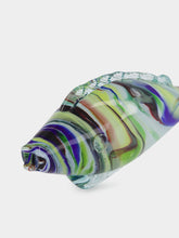 All Origine Green and Purple Glass Fish Sculpture
