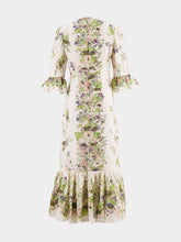 Zimmermann Halliday Floral-Print Maxi Dress