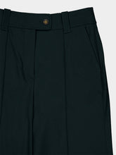 Zimmermann Bottle Green Valiant Wool Flare Pants