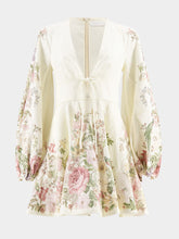 Zimmermann Waverly Plunge Mini Dress