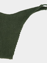 Bond-Eye Khaki Crinkle Serenity Tie-Side Bikini Brief