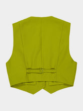 Zimmermann Pistachio Luna Wool Waistcoat