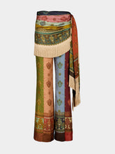 Zimmermann Spliced Prism Valiant Silk Trousers