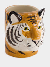 Quail Ceramics Tiger pencil pot