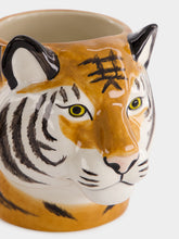 Quail Ceramics Tiger pencil pot