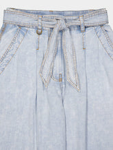 Zimmermann Blue Smoke Wide Leg Denim Pant
