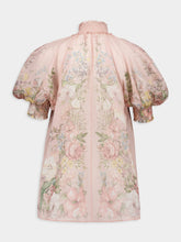 Zimmermann Floral Pink Waverly Blouse