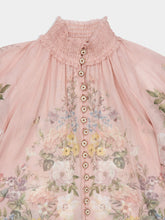 Zimmermann Floral Pink Waverly Blouse