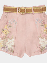 Zimmermann Floral Pink Waverly Shorts