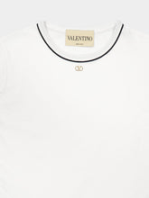 Valentino Garavani White Cotton Jersey T-Shirt