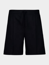 Valentino Garavani Black Cotton Casual Shorts