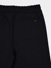 Valentino Garavani Black Cotton Casual Shorts