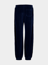 Valentino Garavani Blue Velvet Jogger Trousers