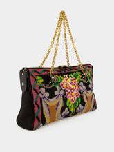 Valentino Garavani Panthea Medium Multicolour Embroidered Bag