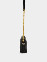 Valentino Garavani Black Panthea Small Leather Shoulder Bag