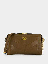 Valentino Garavani Tundra Panthea Small Leather Shoulder Bag