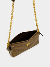 Valentino Garavani Tundra Panthea Small Leather Shoulder Bag