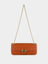 Valentino Garavani Papavero Rockstud Spike Quilted Shoulder Bag