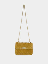 Valentino Garavani Havana Beige Rockstud Spike Medium Bag