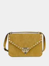 Valentino Garavani Havana Beige Rockstud Small Shoulder Bag