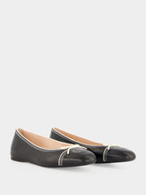 Valentino Garavani Black VLogo Signature Nappa Ballet Flats