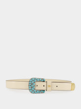 Valentino Garavani Butter VLogo Signature Leather Belt