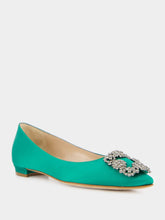 Manolo Blahnik Hangisiflat Ballerinas