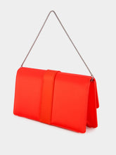 Manolo Blahnik Capri Red Jewel Clutch