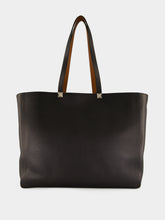 Valentino Garavani Black and Saddle Brown Reversible Tote Bag