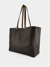 Valentino Garavani Black and Saddle Brown Reversible Tote Bag