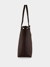 Valentino Garavani Brown Dottie Medium Shopping Bag