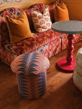 Doing Goods Milo Palm Embroidered Stool