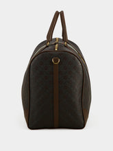 Casablanca Dark Brown Monogram Weekender Bag