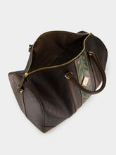 Casablanca Dark Brown Monogram Weekender Bag