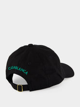 Casablanca Indigo Casablanca Tennis Club Denim Cap