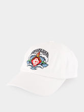 Casablanca White Waves Cotton Cap