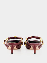 Balenciaga Merlot City 45 Mule in Calfskin