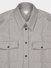 Bottega Veneta SHIRT COMPACT FLANNEL WOOL