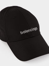 Balenciaga Black Techwear Logo Cap