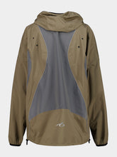 Balenciaga Grey Techwear Zip-Up Jacket