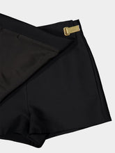 Balenciaga Black Tailored Mini Skort