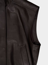 Balenciaga Moka Sleeveless Lambskin Blouson