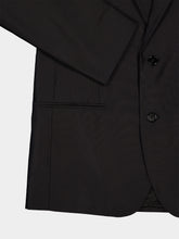 Gucci Black Fine Silk Faille Jacket