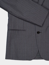Gucci Dark Grey Pinstripe Wool Blazer